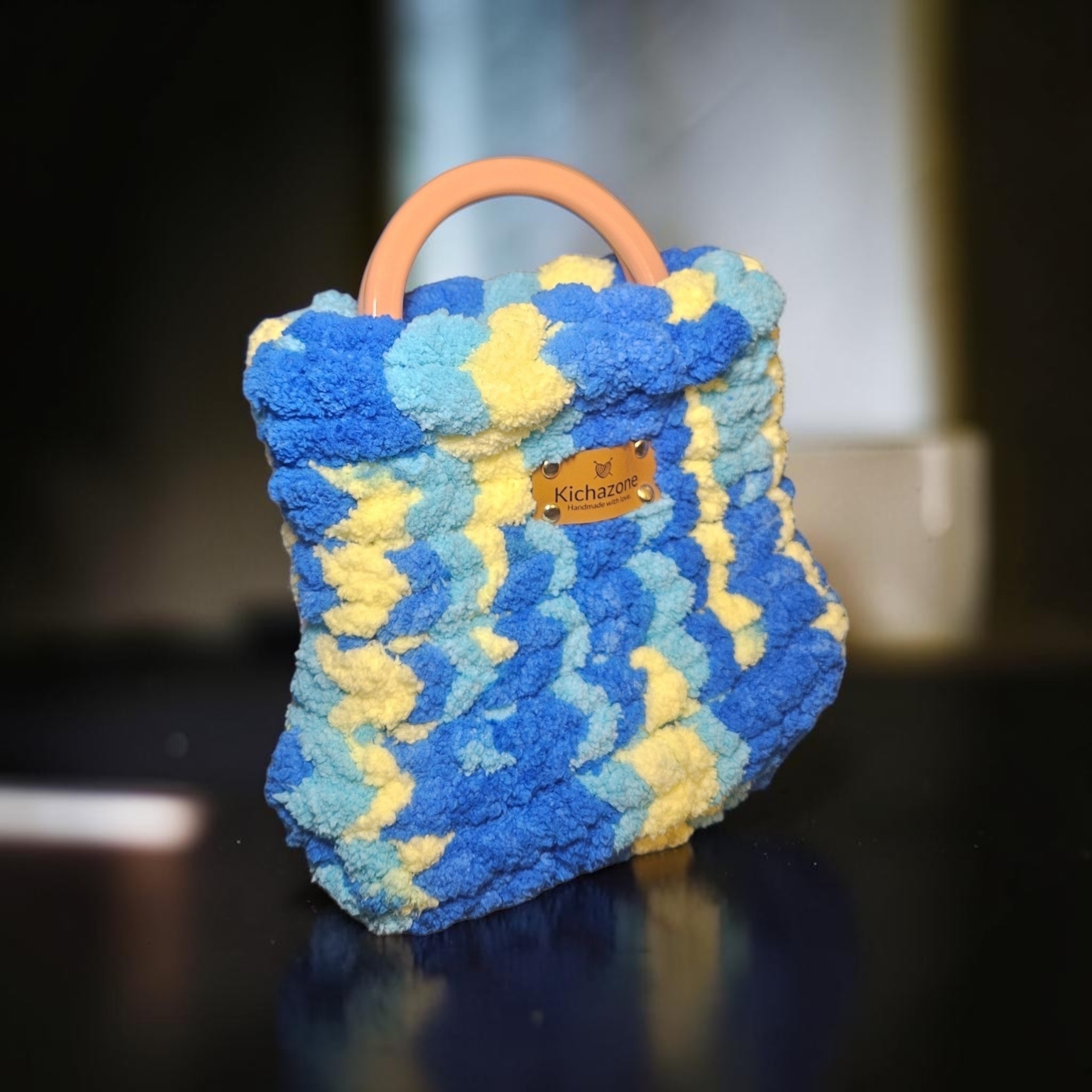 The Kicha Ocean Bloom Bag 💙💛